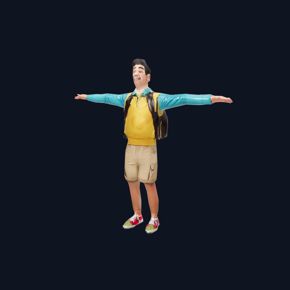 Casual Kid Outfit model pack